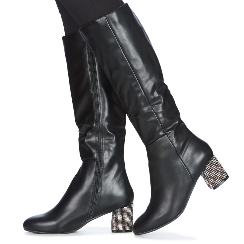Moony Mood JISMIA Nero Stivali con tacco Donna - 8