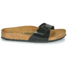 BIRKENSTOCK Madrid Birko-flor / Verni / Black / Stretto Nero Ciabatta Donna - 2