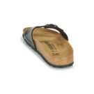 BIRKENSTOCK Madrid Birko-flor / Verni / Black / Stretto Nero Ciabatta Donna - 5