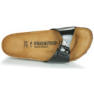 BIRKENSTOCK Madrid Birko-flor / Verni / Black / Stretto Nero Ciabatta Donna - 6