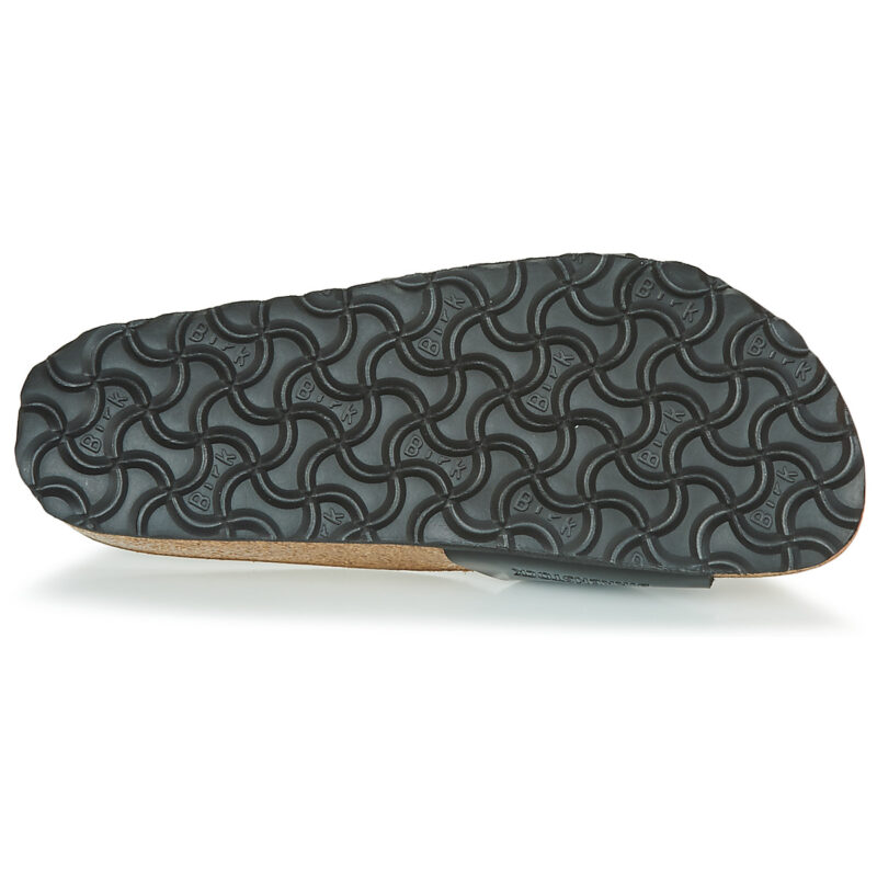 BIRKENSTOCK Madrid Birko-flor / Verni / Black / Stretto Nero Ciabatta Donna - 7