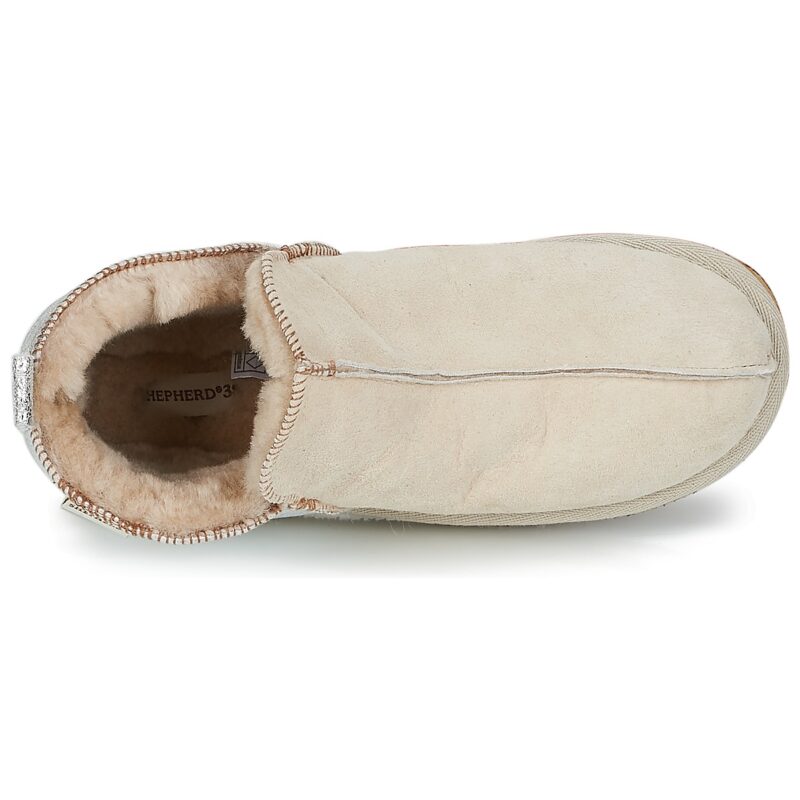 Shepherd ANNIE Bianco Pantofole Donna - 6