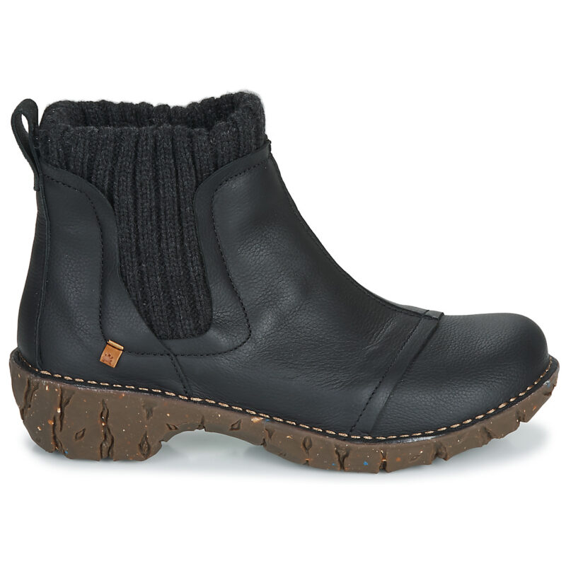 El Naturalista YGGDRASIL Negro Botines Mujer - 2