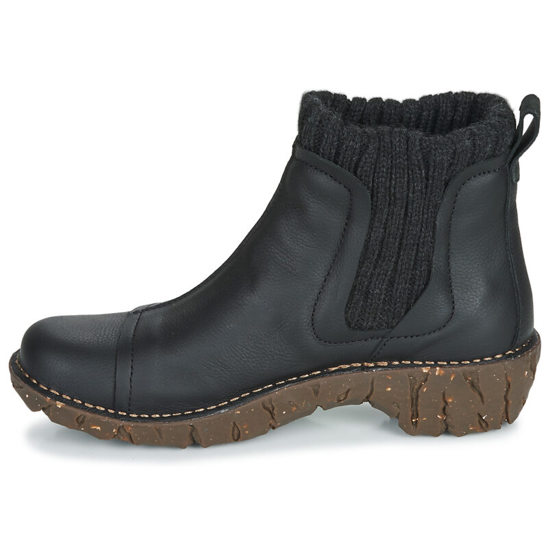 El Naturalista YGGDRASIL Negro Botines Mujer - 4