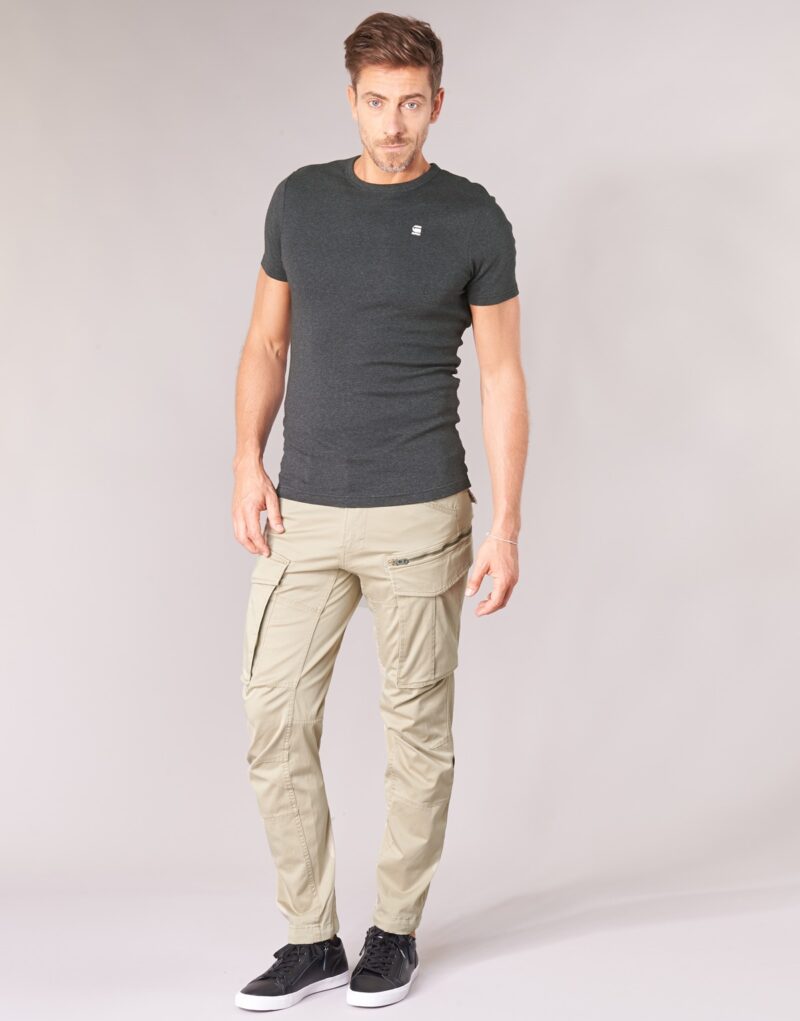 Pantalone Cargo G-Star Raw ROVIC ZIP 3D STRAIGHT TAPERED Beige Pantalone Cargo Uomo - 2