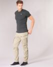 Pantalone Cargo G-Star Raw ROVIC ZIP 3D STRAIGHT TAPERED Beige Pantalone Cargo Uomo - 3