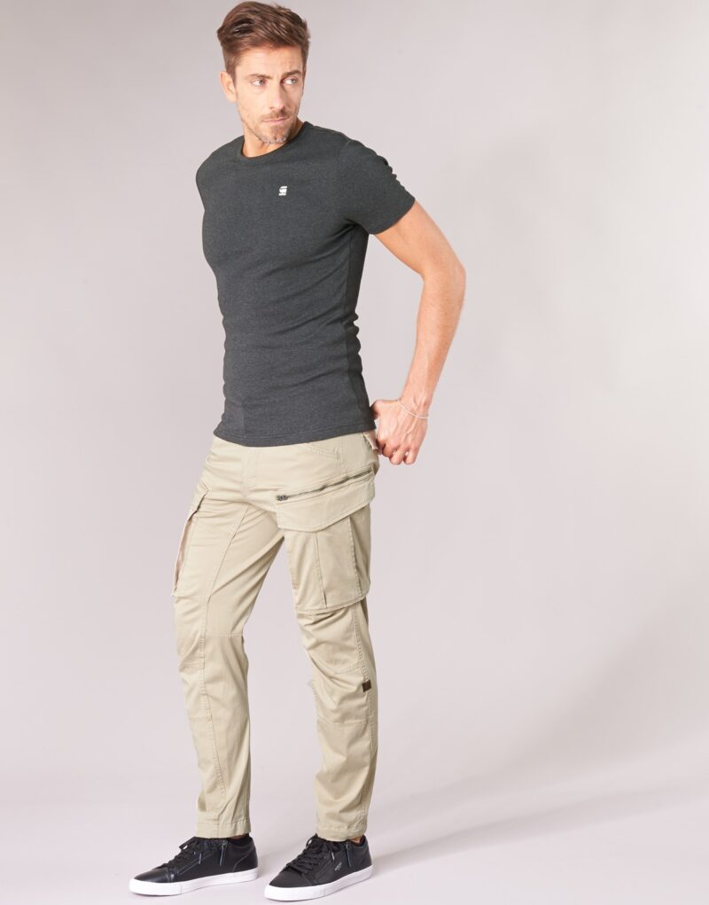 Pantalone Cargo G-Star Raw ROVIC ZIP 3D STRAIGHT TAPERED Beige Pantalone Cargo Uomo - 3