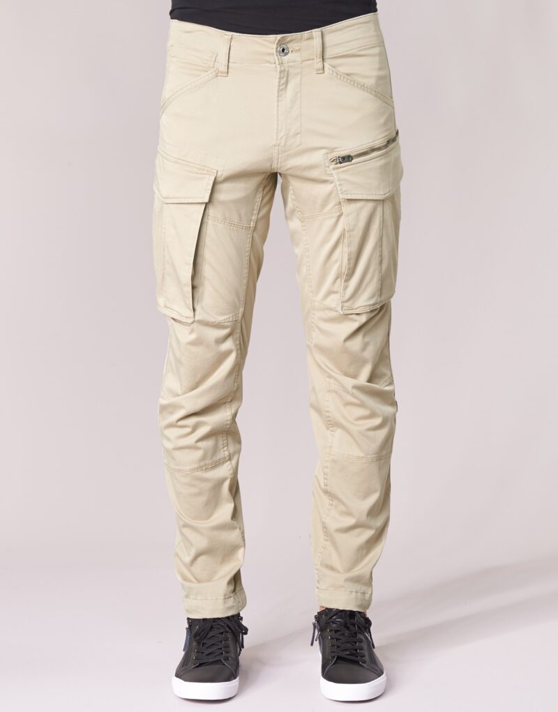 Pantalone Cargo G-Star Raw ROVIC ZIP 3D STRAIGHT TAPERED Beige Pantalone Cargo Uomo - 4