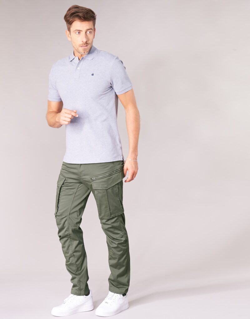 Pantalone Cargo G-Star Raw ROVIC ZIP 3D STRAIGHT TAPERED Verde Pantalone Cargo Uomo - 3
