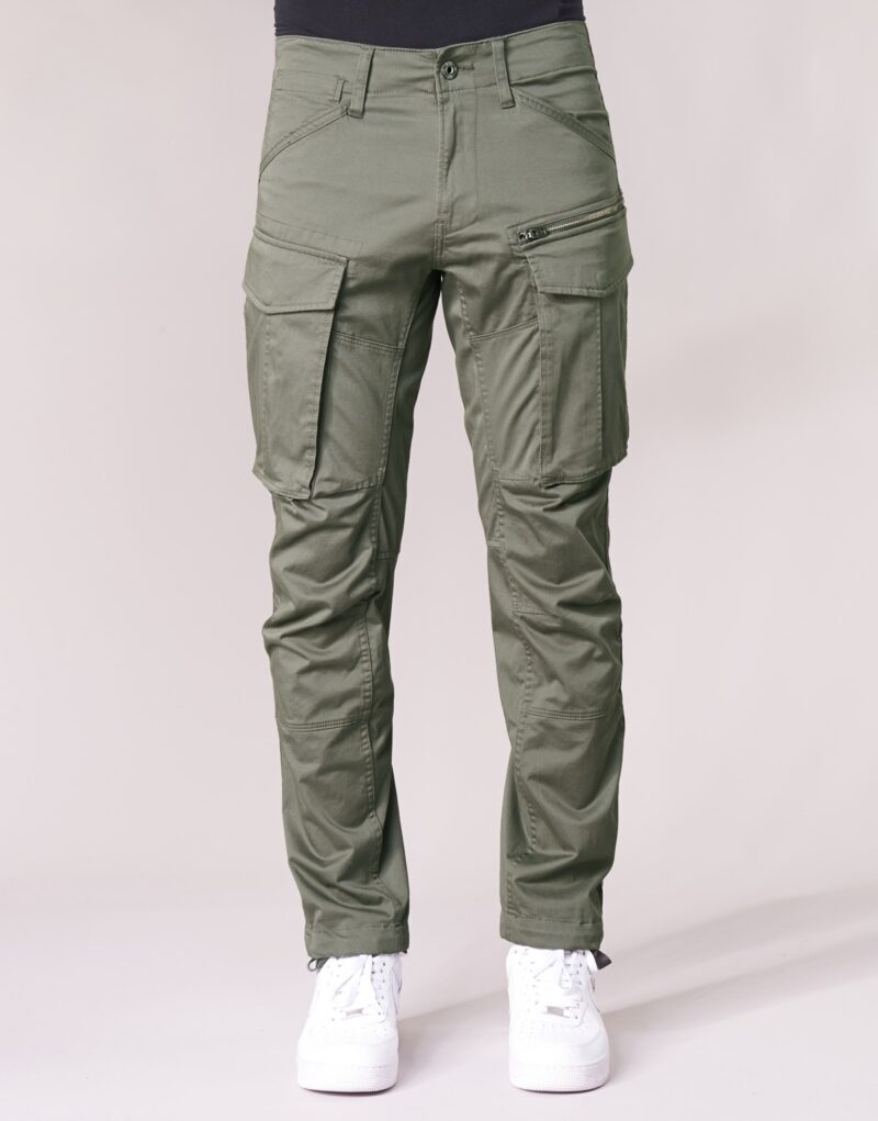 Pantalone Cargo G-Star Raw ROVIC ZIP 3D STRAIGHT TAPERED Verde Pantalone Cargo Uomo - 4