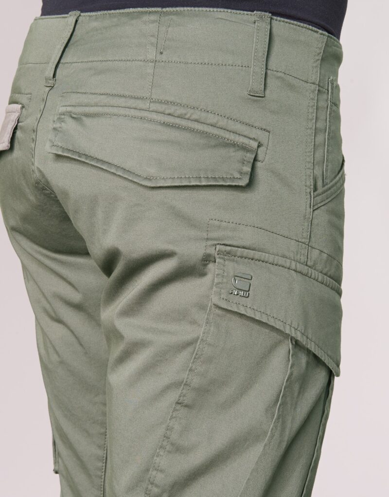 Pantalone Cargo G-Star Raw ROVIC ZIP 3D STRAIGHT TAPERED Verde Pantalone Cargo Uomo - 6