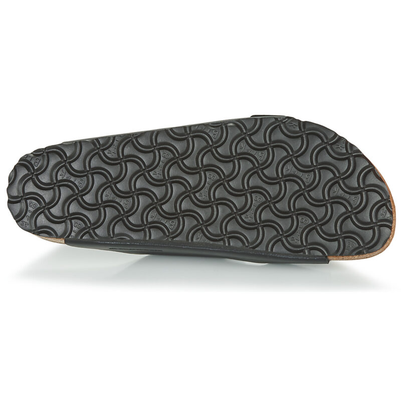 BIRKENSTOCK Arizona Birko-flor / Black / Stretto Nero Ciabatta Uomo - 7