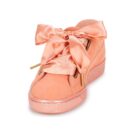Puma WN SUEDE HEART SATIN.DUSTY Arancio Sneakers basse Donna - 3