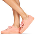 Puma WN SUEDE HEART SATIN.DUSTY Arancio Sneakers basse Donna - 8