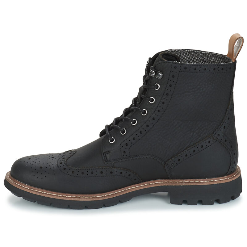 Clarks BATCOMBE LORD Nero Stivaletti Uomo - 4