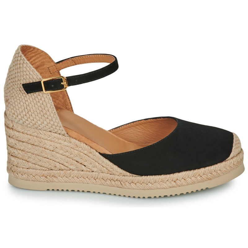 Unisa CACERES Schwarz Espadrilles Damen - 2