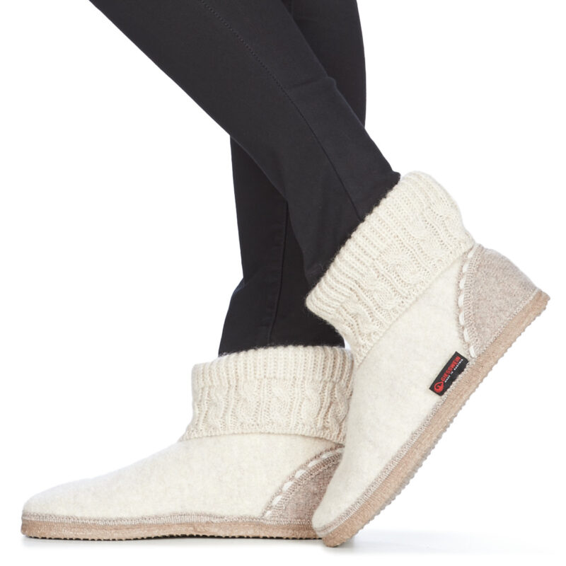 Giesswein FREIBURG Beige Hausschuhe Damen - 8