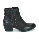 Mjus DALLY STAR Schwarze Damen-Ankle-Boots - Gr&ouml;&szlig;e 2