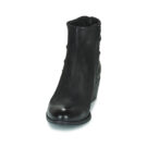 Mjus DALLY STAR Schwarze Damen-Ankle-Boots - Gr&ouml;&szlig;e 3
