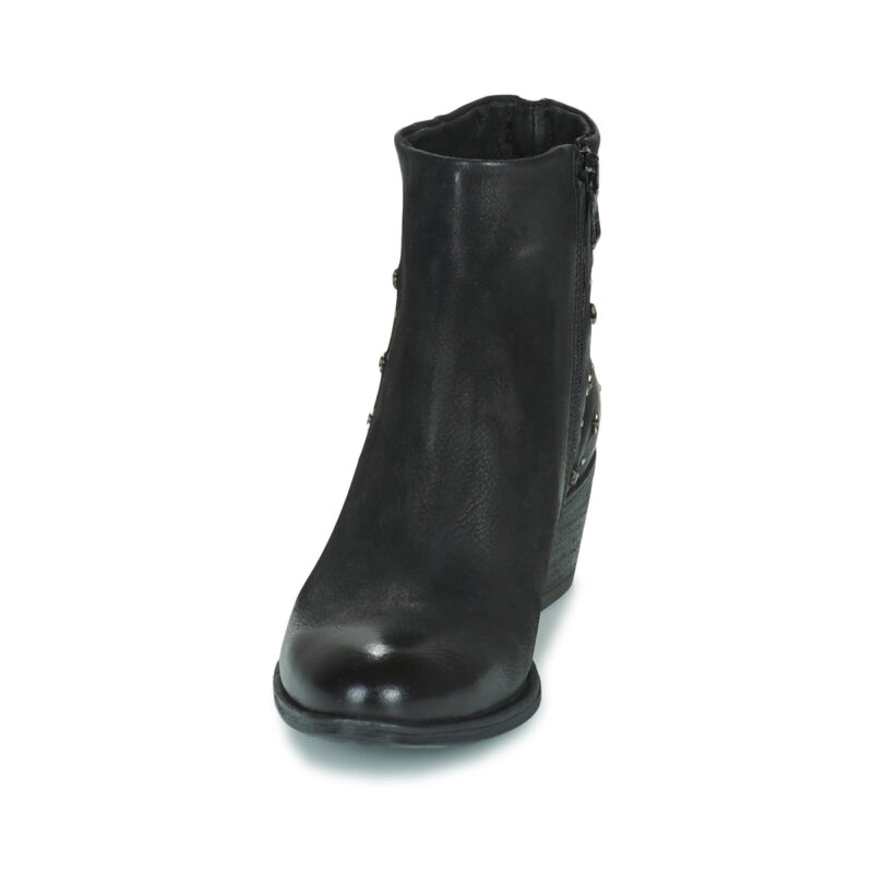 Mjus DALLY STAR Schwarze Damen-Ankle-Boots - Gr&ouml;&szlig;e 3