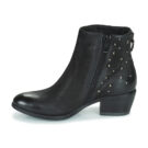 Mjus DALLY STAR Schwarze Damen-Ankle-Boots - Gr&ouml;&szlig;e 4