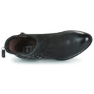 Mjus DALLY STAR Schwarze Damen-Ankle-Boots - Gr&ouml;&szlig;e 6