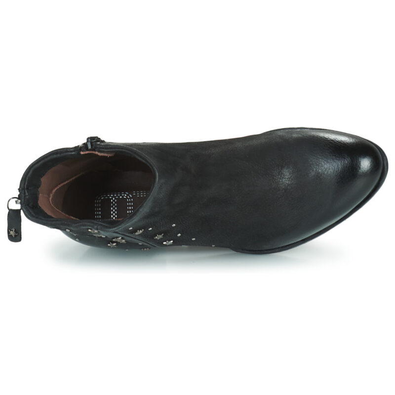 Mjus DALLY STAR Schwarze Damen-Ankle-Boots - Gr&ouml;&szlig;e 6