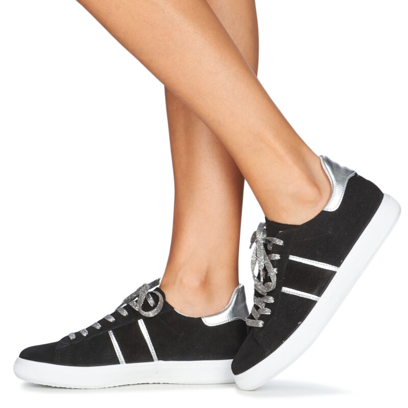 Yurban JEMMY Schwarz Niedrige Sneaker Damen - 8