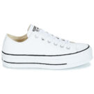 Converse  CHUCK TAYLOR ALL STAR LIFT CLEAN OX LEATHER  Bianco -  Sneakers basse Donna - 2