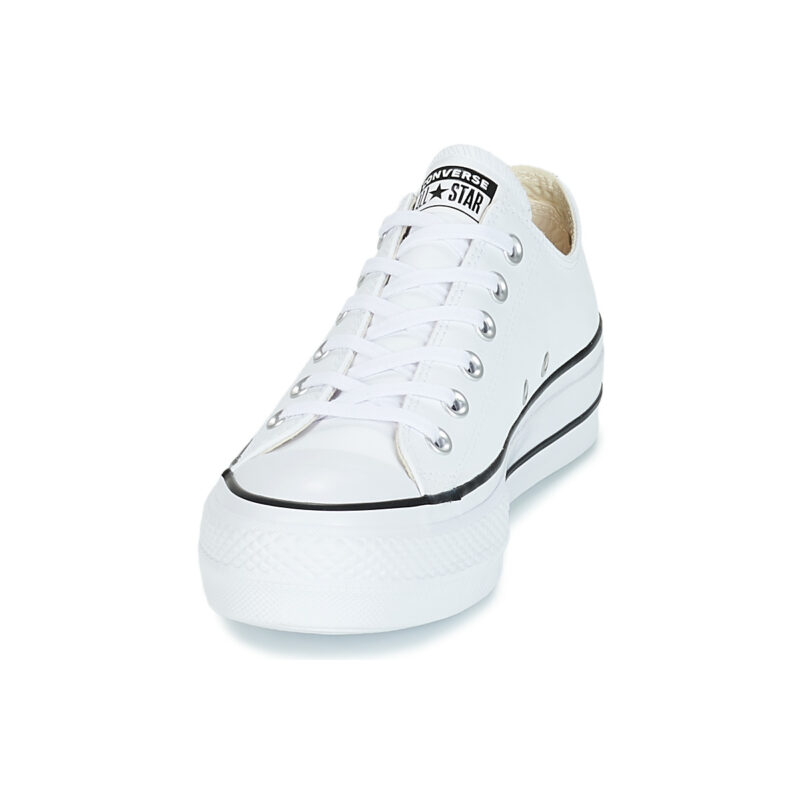 Converse  CHUCK TAYLOR ALL STAR LIFT CLEAN OX LEATHER  Bianco -  Sneakers basse Donna - 3