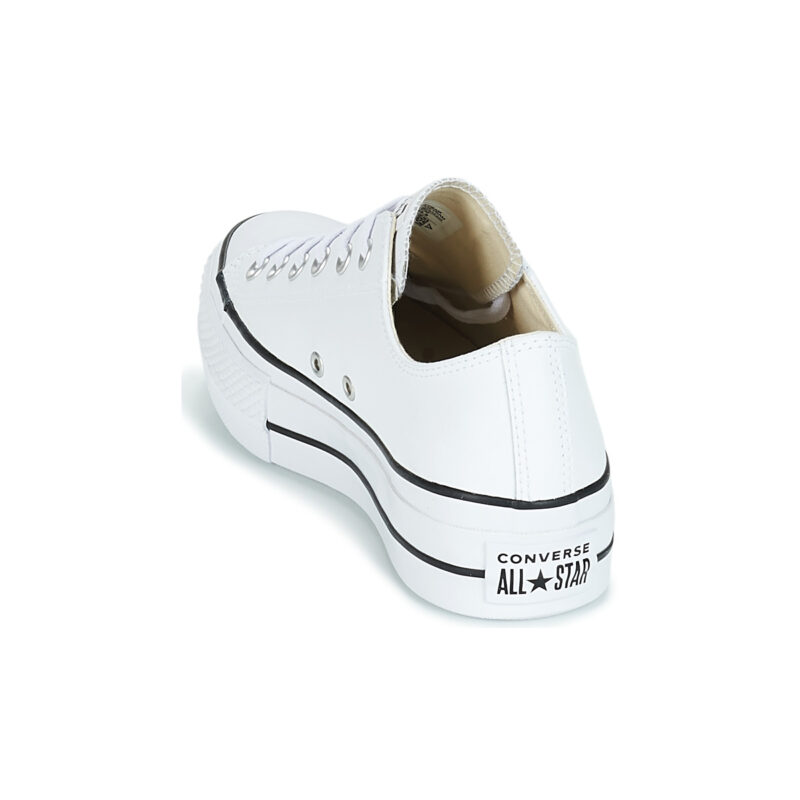 Converse  CHUCK TAYLOR ALL STAR LIFT CLEAN OX LEATHER  Bianco -  Sneakers basse Donna - 5