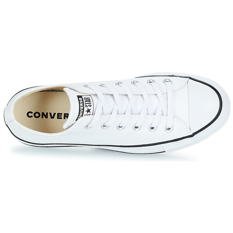 Converse  CHUCK TAYLOR ALL STAR LIFT CLEAN OX LEATHER  Bianco -  Sneakers basse Donna - 6