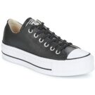 Converse CHUCK TAYLOR ALL STAR LIFT CLEAN OX LEATHER Black Low sneakers Women - 1