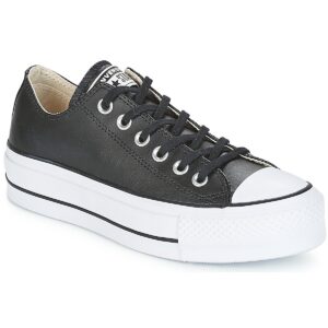 Converse  CHUCK TAYLOR ALL STAR LIFT CLEAN OX LEATHER  Nero -  Sneakers basse Donna