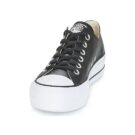 Converse CHUCK TAYLOR ALL STAR LIFT CLEAN OX LEATHER Black Low sneakers Women - 3