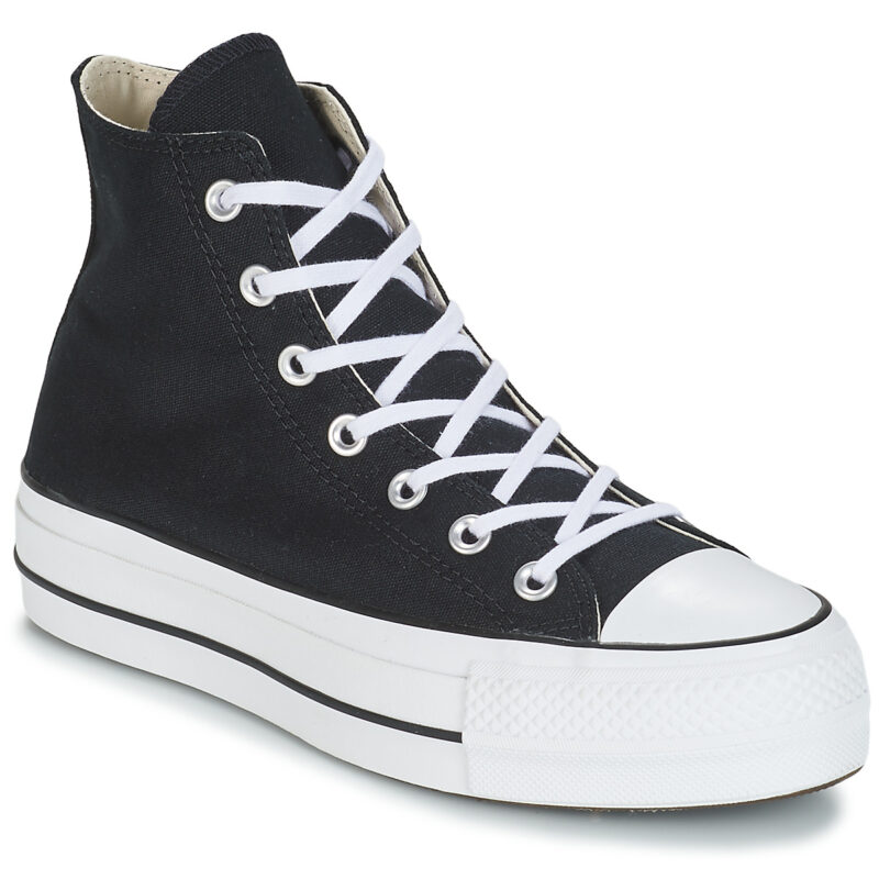 Converse CHUCK TAYLOR ALL STAR LIFT CANVAS HI Nero Sneakers alte Donna - 1