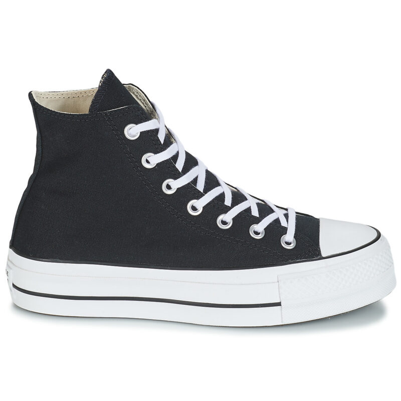 Converse CHUCK TAYLOR ALL STAR LIFT CANVAS HI Nero Sneakers alte Donna - 2