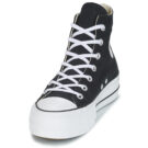 Converse CHUCK TAYLOR ALL STAR LIFT CANVAS HI Nero Sneakers alte Donna - 3