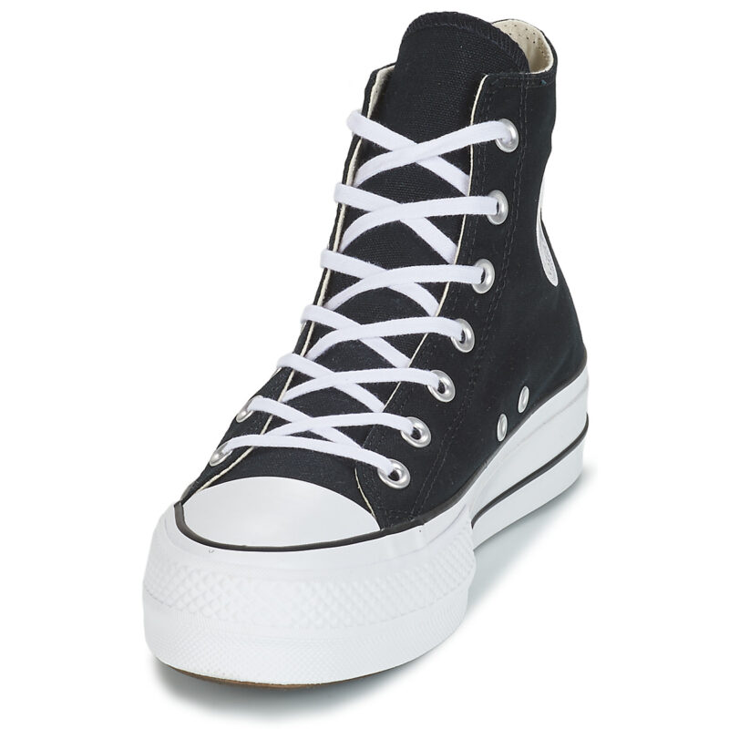 Converse CHUCK TAYLOR ALL STAR LIFT CANVAS HI Nero Sneakers alte Donna - 3