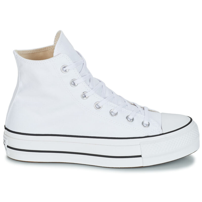 Converse Baskets montantes blanches CHUCK TAYLOR ALL STAR LIFT CANVAS HI pour femme - 2