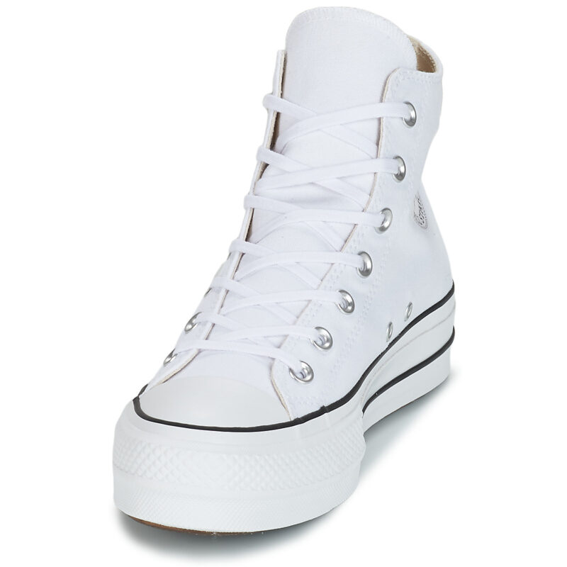 Converse Baskets montantes blanches CHUCK TAYLOR ALL STAR LIFT CANVAS HI pour femme - 3