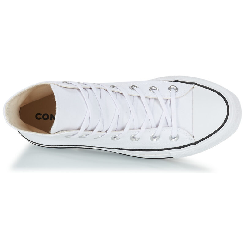 Converse Baskets montantes blanches CHUCK TAYLOR ALL STAR LIFT CANVAS HI pour femme - 6