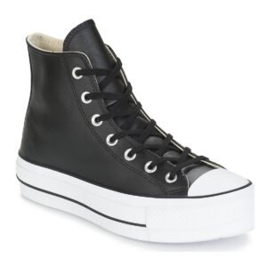 Converse  CHUCK TAYLOR ALL STAR LIFT CLEAN LEATHER HI  Nero -  Sneakers alte Donna