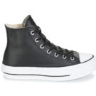 Converse CHUCK TAYLOR ALL STAR LIFT CLEAN LEATHER HI Nero Sneakers alte Donna - 2