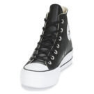 Converse CHUCK TAYLOR ALL STAR LIFT CLEAN LEATHER HI Nero Sneakers alte Donna - 3