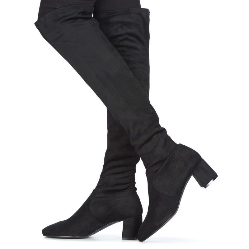 Betty London JOUBITU Nero Stivali a metà coscia Donna - 8
