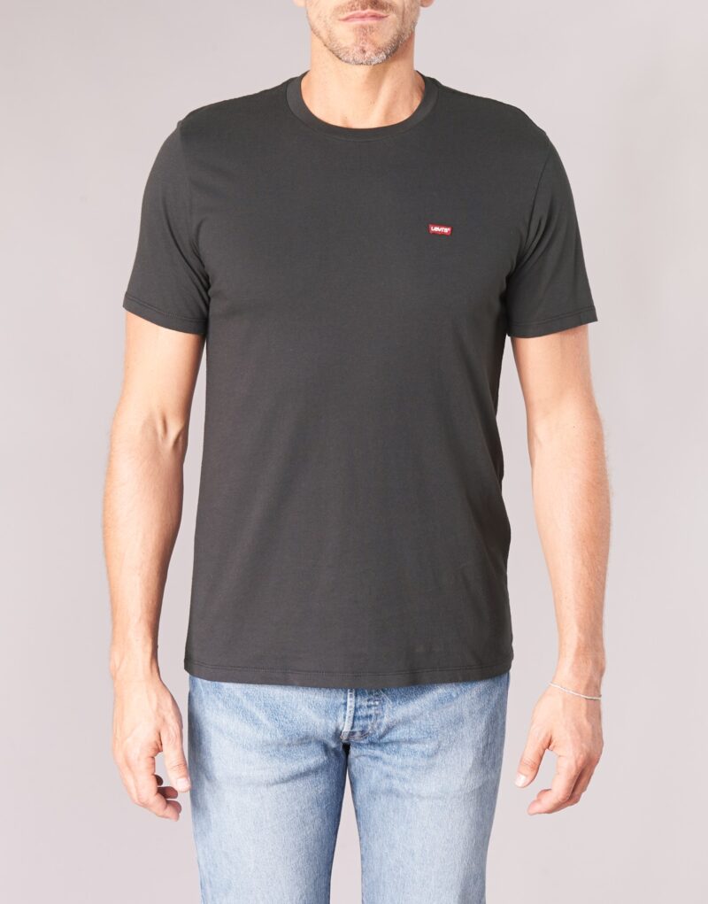 T-shirt  Levis  SS ORIGINAL HM TEE  Nero -  T-shirt maniche corte Uomo - 4