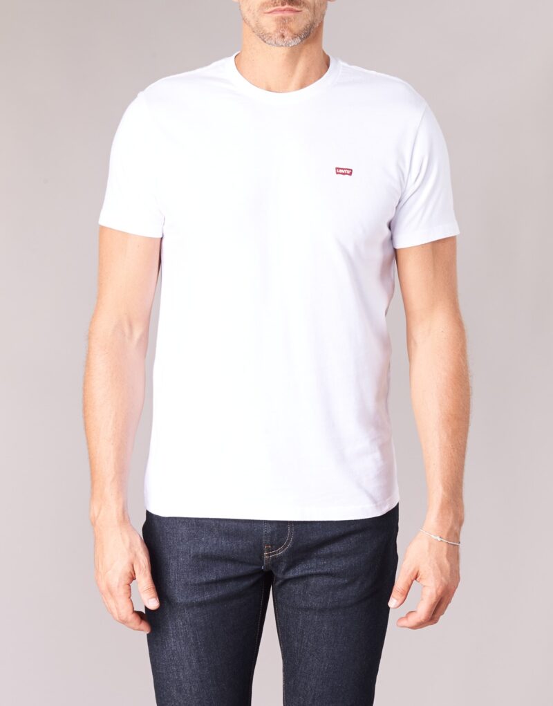 T-shirt  Levis  SS ORIGINAL HM TEE  Bianco -  T-shirt maniche corte Uomo - 4