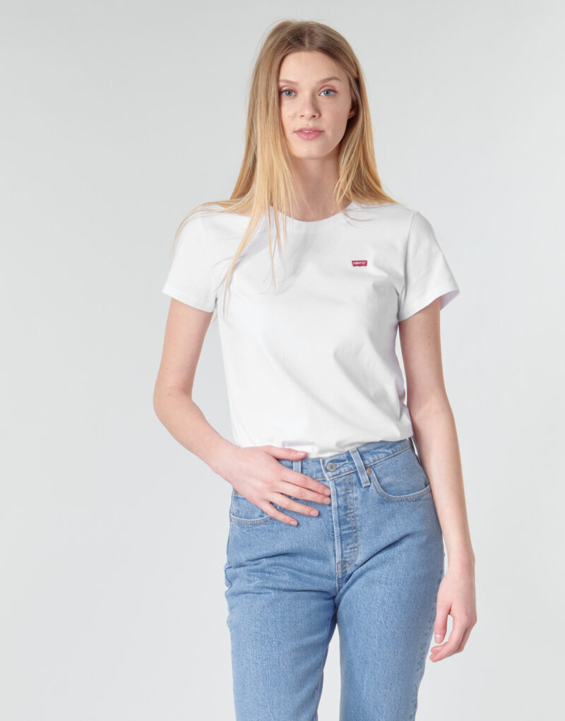 T-shirt  Levis  PERFECT TEE  Bianco -  T-shirt maniche corte Donna - 2