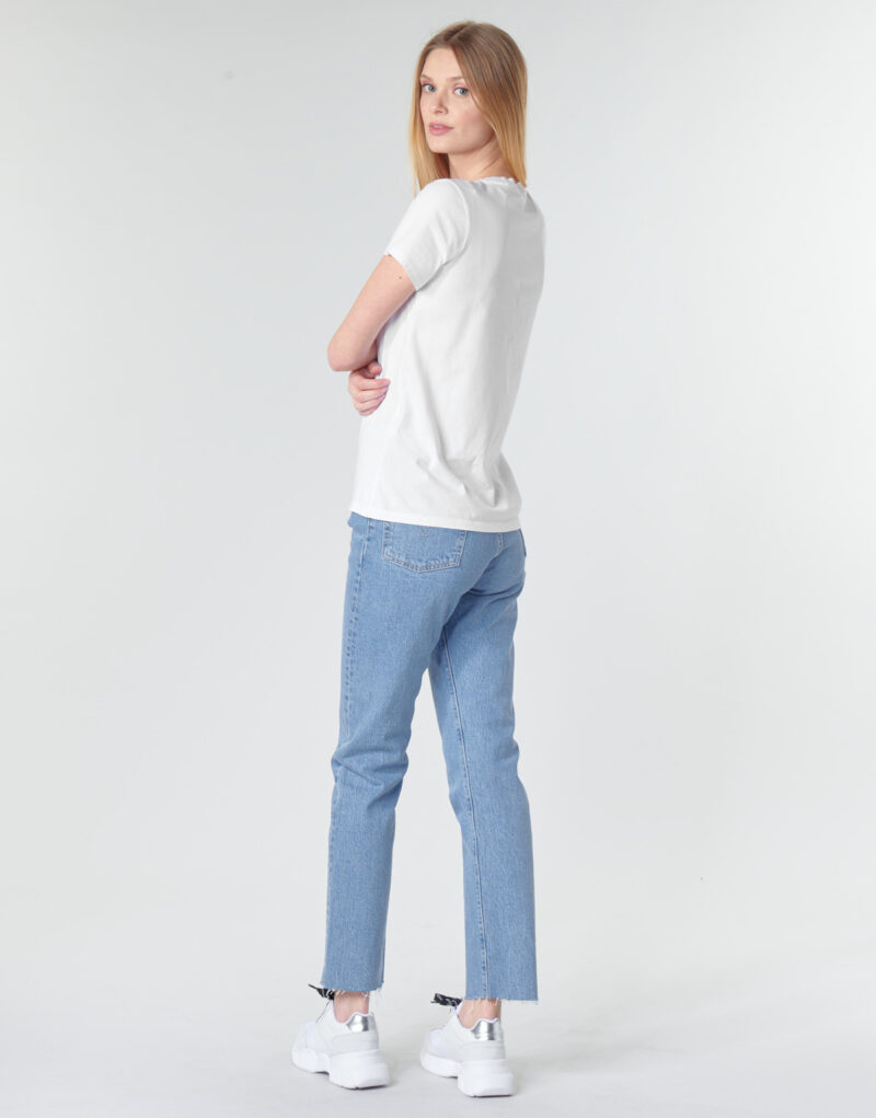 T-shirt  Levis  PERFECT TEE  Bianco -  T-shirt maniche corte Donna - 4